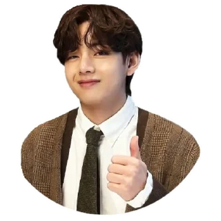 👍-Taehyung, Telegram Sticker