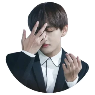 🤦‍♂️-Taehyung, Telegram Sticker
