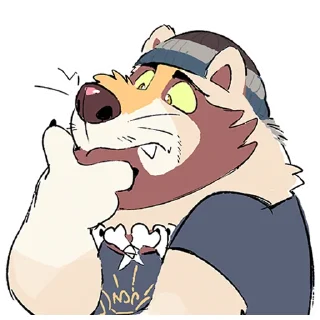 🤔-SuperTuler (TairuPanda) Pack, Telegram Sticker