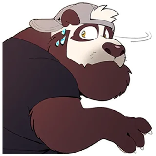 😧-SuperTuler (TairuPanda) Pack, Telegram Sticker