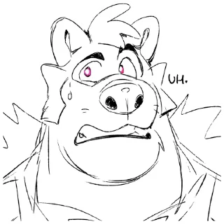 😰-SuperTuler (TairuPanda) Pack, Telegram Sticker