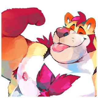 💪-SuperTuler (TairuPanda) Pack, Telegram Sticker