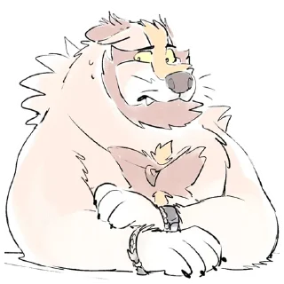 😓-SuperTuler (TairuPanda) Pack, Telegram Sticker