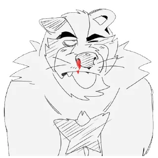 🤕-SuperTuler (TairuPanda) Pack, Telegram Sticker