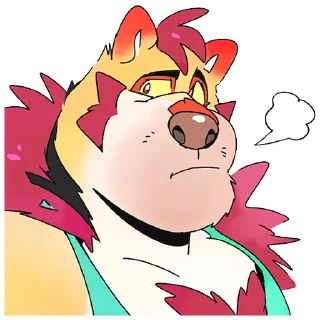 😒-SuperTuler (TairuPanda) Pack, Telegram Sticker