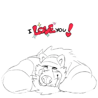 ❤️-SuperTuler (TairuPanda) Pack, Telegram Sticker