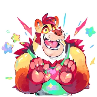 💖-SuperTuler (TairuPanda) Pack, Telegram Sticker