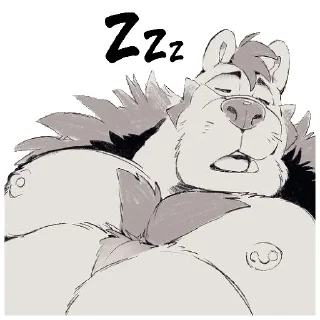 💤-SuperTuler (TairuPanda) Pack, Telegram Sticker