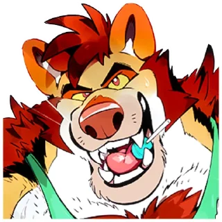 😏-SuperTuler (TairuPanda) Pack, Telegram Sticker