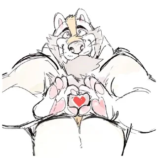❤️-SuperTuler (TairuPanda) Pack, Telegram Sticker