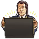 😃-Pulp Fiction, Telegram Sticker