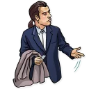 🤷-Pulp Fiction, Telegram Sticker