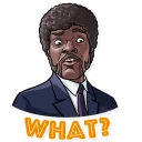 😨-Pulp Fiction, Telegram Sticker