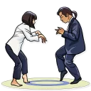 🕺-Pulp Fiction, Telegram Sticker