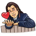 😘-Pulp Fiction, Telegram Sticker