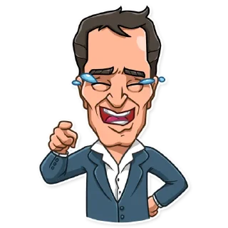 😂-Quentin Tarantino, Telegram Sticker