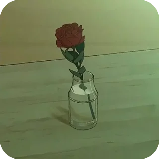 🌹-Слезы на увядших цветах @Tearsonwitheredflowers, Telegram Sticker