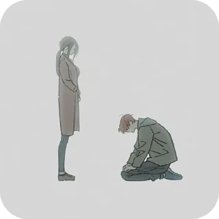 🧍-Слезы на увядших цветах @Tearsonwitheredflowers, Telegram Sticker