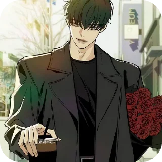 📖-Слезы на увядших цветах @Tearsonwitheredflowers, Telegram Sticker
