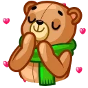 😌-Scarf Ace, Telegram Sticker