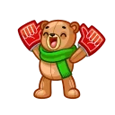 👍-Scarf Ace, Telegram Sticker