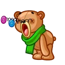 😨-Scarf Ace, Telegram Sticker