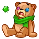 🦠-Scarf Ace, Telegram Sticker