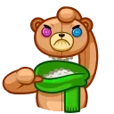 😡-Scarf Ace, Telegram Sticker