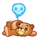 😵-Scarf Ace, Telegram Sticker