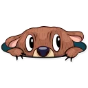 🕳-Honey Bear, Telegram Sticker