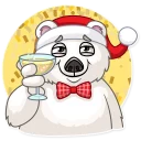 🍸-Ted Frosty, Telegram Sticker
