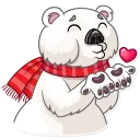 😘-Ted Frosty, Telegram Sticker