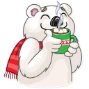 ☕-Ted Frosty, Telegram Sticker
