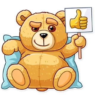 👍-Ted, Telegram Sticker