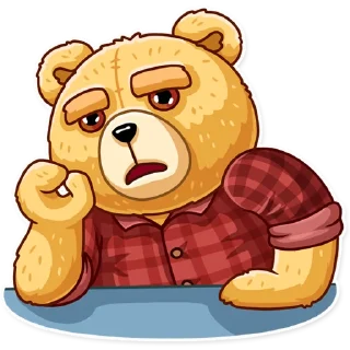 🤨-Ted, Telegram Sticker
