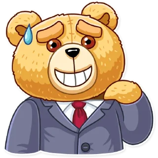 😅-Ted, Telegram Sticker