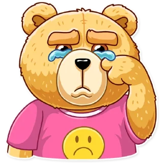 😢-Ted, Telegram Sticker