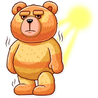 🥵-Ted, Telegram Sticker