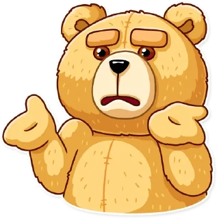 🤷‍♂️-Ted, Telegram Sticker
