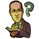 😮-Great Minds, Telegram Sticker