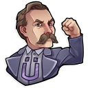 💪-Great Minds, Telegram Sticker