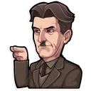 😑-Great Minds, Telegram Sticker