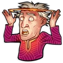 🤯-Great Minds, Telegram Sticker