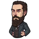 😑-Great Minds, Telegram Sticker
