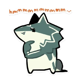 🤔-Wolf Link, Telegram Sticker