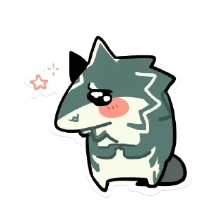 🥺-Wolf Link, Telegram Sticker
