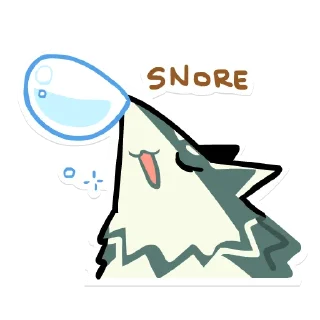 😪-Wolf Link, Telegram Sticker
