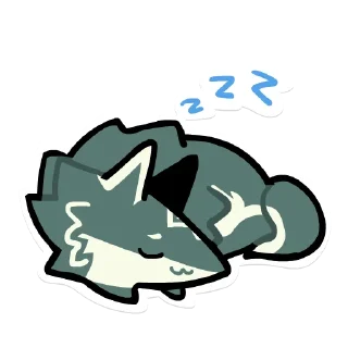 😴-Wolf Link, Telegram Sticker