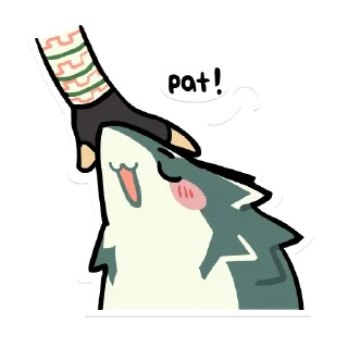 🥰-Wolf Link, Telegram Sticker