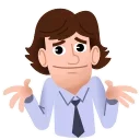 🤷-The Office, Telegram Sticker